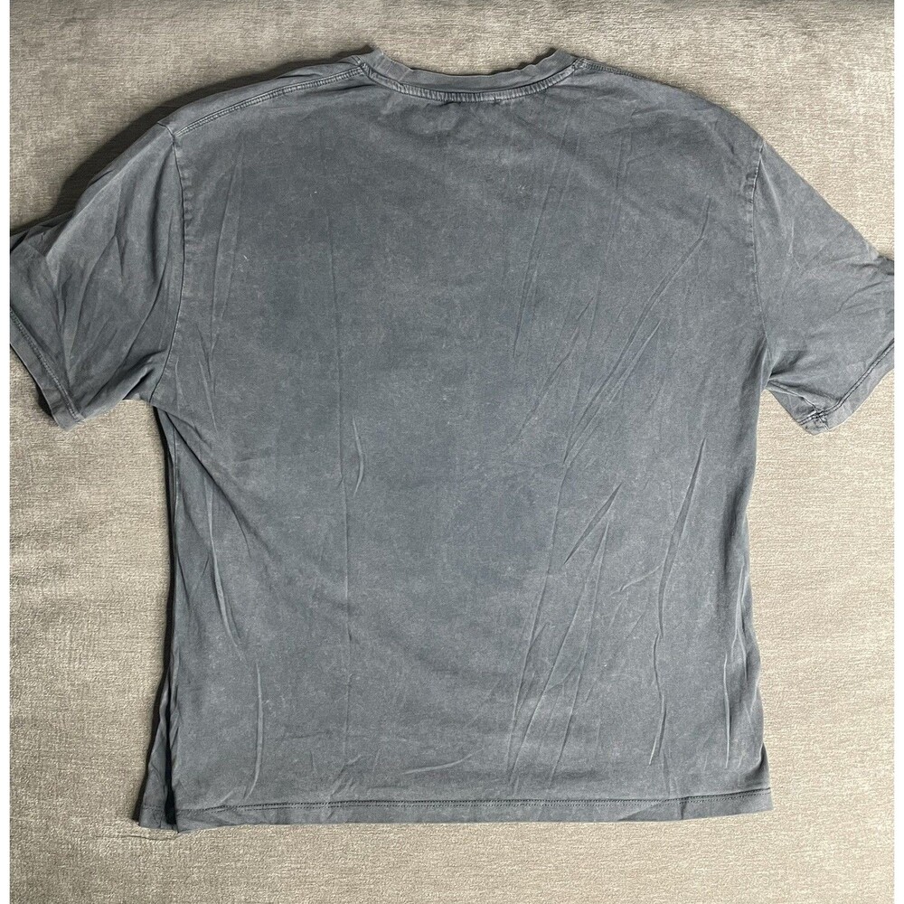 Zara T-Shirt grey with Girls Print Size L - Picture 4 of 6